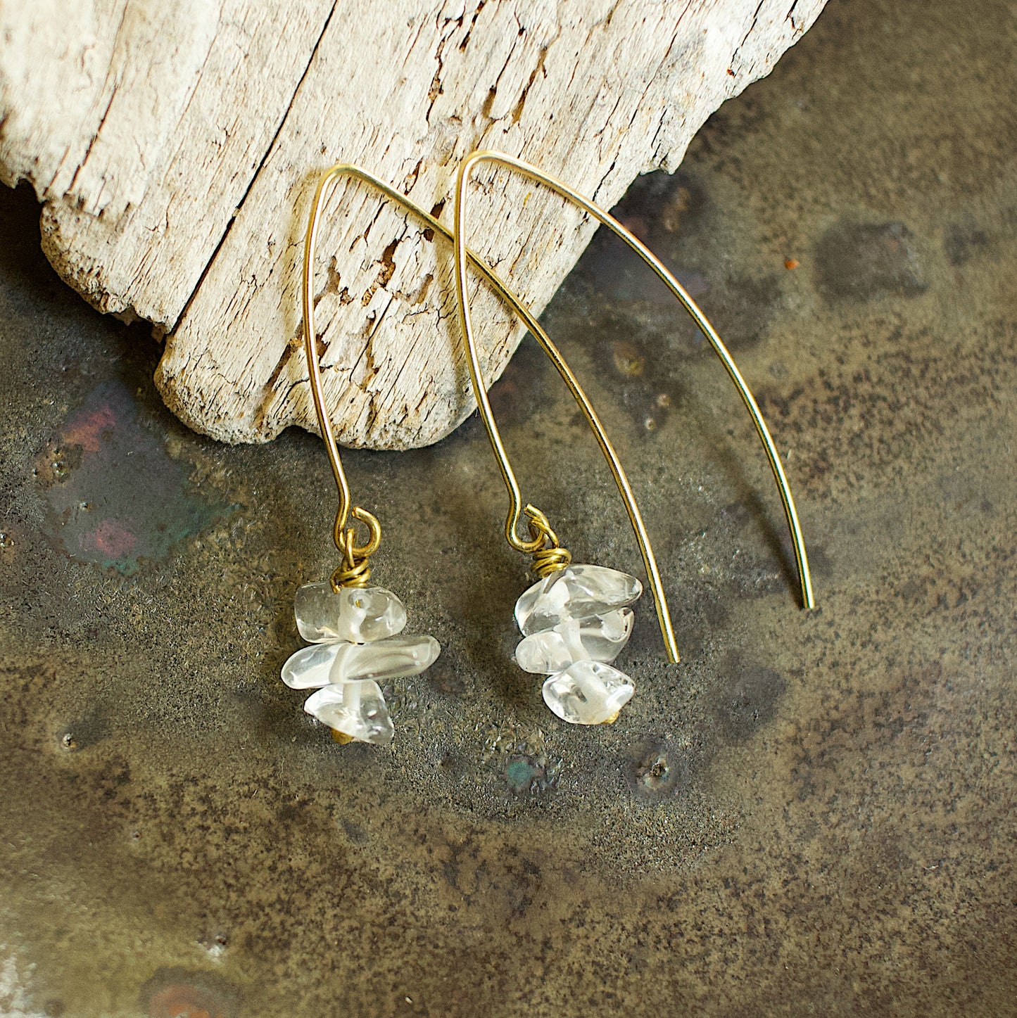 Collier Falls Threader Earrings